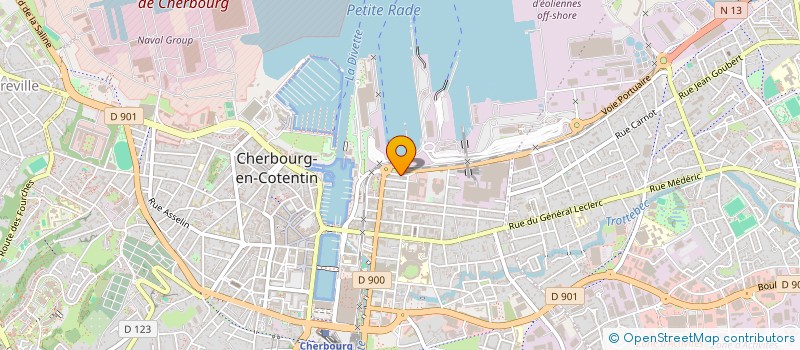 localisation de l'entreprise MIJEG à CHERBOURG-EN-COTENTIN