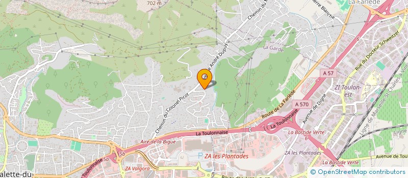 localisation de l'entreprise MIJN LIEVJE  LA VALETTE-DU-VAR