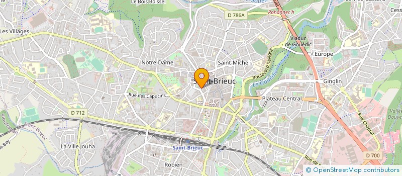 localisation de l'entreprise MIJO à SAINT-BRIEUC