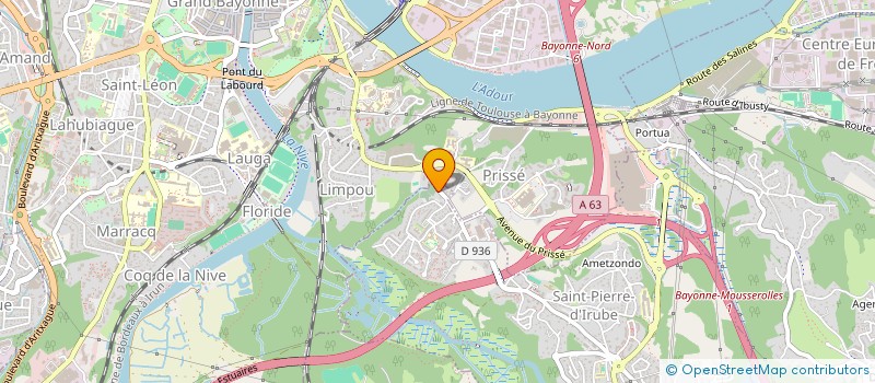 localisation de l'entreprise MIJO.T à SAINT-PIERRE-D'IRUBE