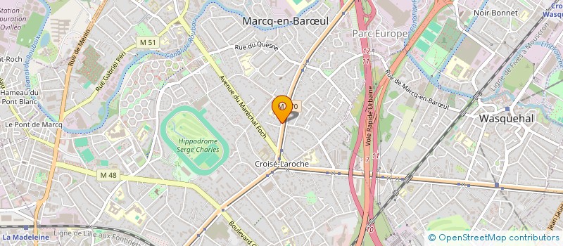 localisation de l'entreprise MIJOHIKA CONSEIL à MARCQ-EN-BARŒUL