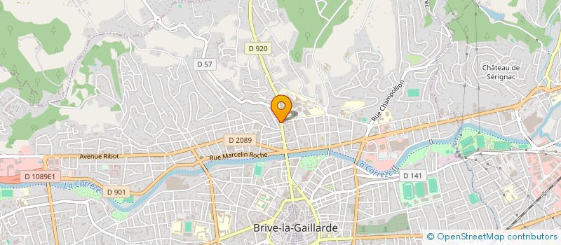 localisation de l'entreprise MIJOLAUR à BRIVE-LA-GAILLARDE