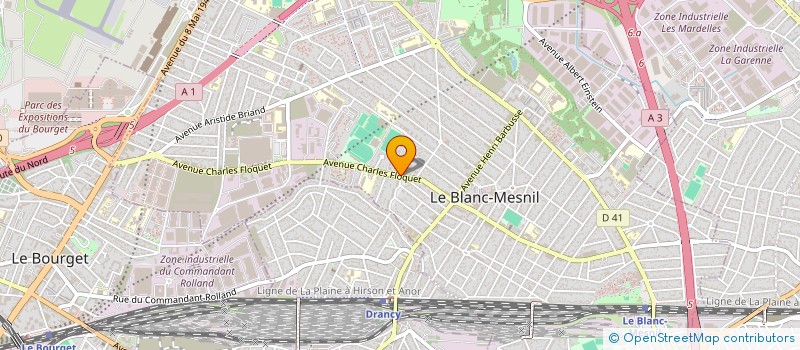 localisation de l'entreprise MIJONAZA à LE BLANC-MESNIL