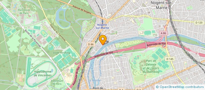 localisation de l'entreprise MIJU  NOGENT-SUR-MARNE