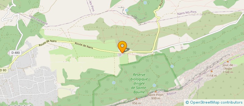 localisation de l'entreprise MIJU  PLAN D'AUPS SAINTE BAUME