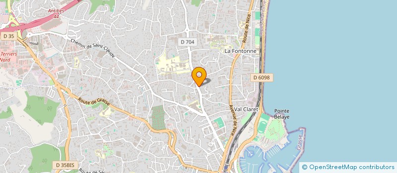 localisation de l'entreprise MIJULOU à ANTIBES