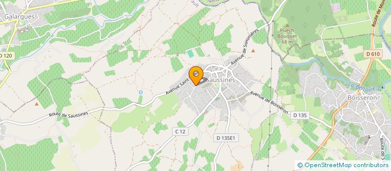 localisation de l'entreprise MIJURO  SAUSSINES