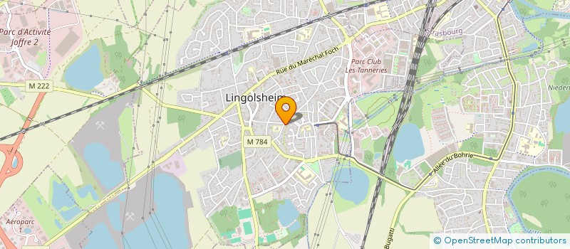 localisation de l'entreprise MIJYDOM  LINGOLSHEIM