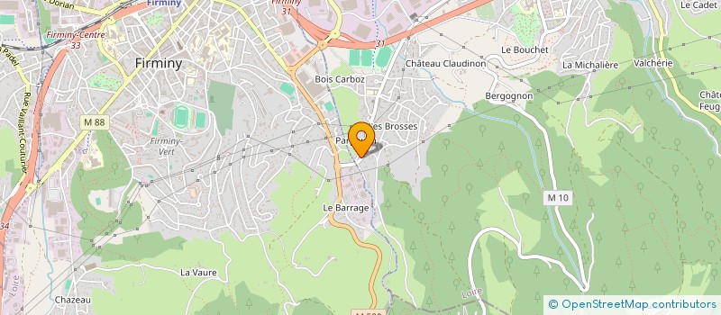 localisation de l'entreprise MIK  LE CHAMBON-FEUGEROLLES