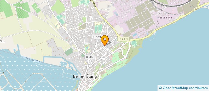 localisation de l'entreprise MIK'AUTO BERRE à BERRE-L'ETANG