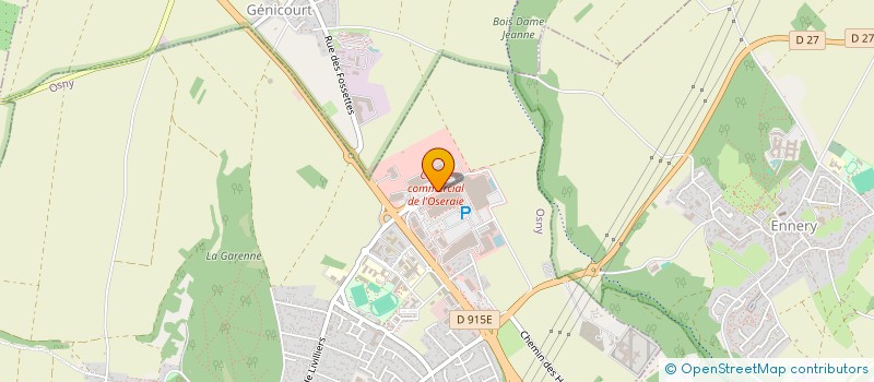 localisation de l'entreprise MIK'S  OSNY