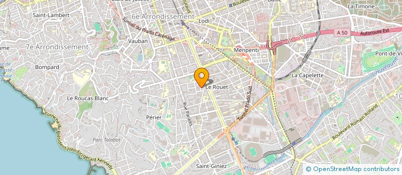 localisation de l'entreprise MIKA à MARSEILLE