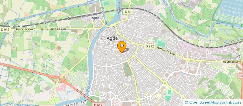 localisation de l'entreprise MIKA  AGDE