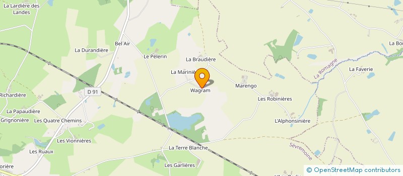 localisation de l'entreprise MIKA à SEVREMOINE