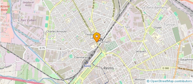 localisation de l'entreprise MIKA  REIMS