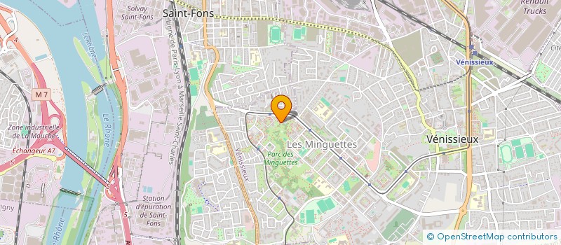 localisation de l'entreprise MIKA AUTO  VENISSIEUX