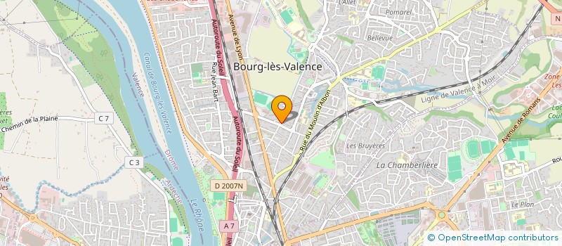 localisation de l'entreprise MIKA CONSTRUCTIONS  BOURG-LES-VALENCE