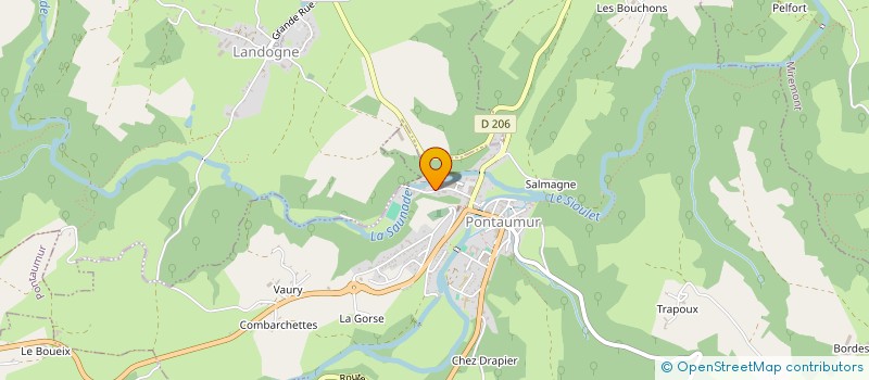 localisation de l'entreprise MIKA CONTROLE PONTAUMUR  PONTAUMUR