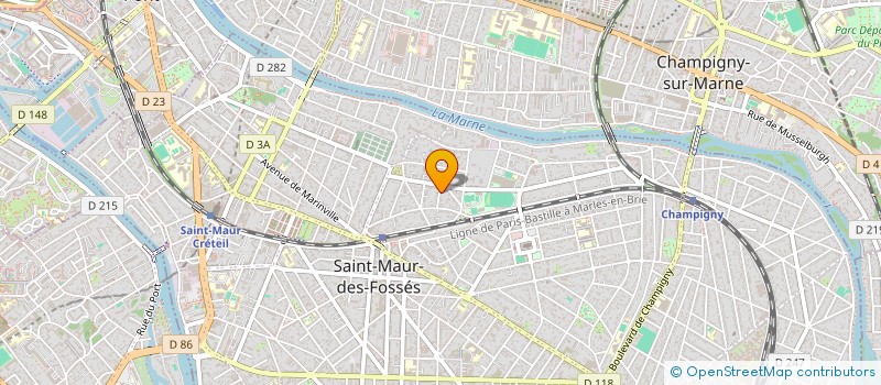 localisation de l'entreprise MIKA MILLES SOLUTIONS  SAINT-MAUR-DES-FOSSES