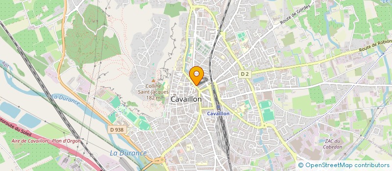 localisation de l'entreprise MIKA PIZZA  CAVAILLON