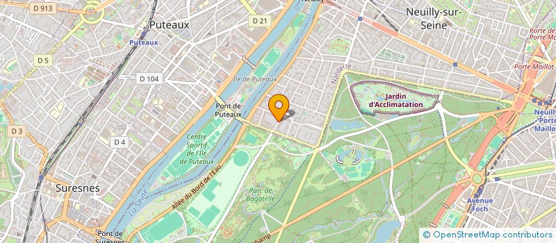 localisation de l'entreprise MIKA TEM  NEUILLY-SUR-SEINE