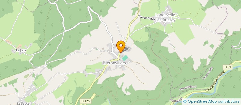 localisation de l'entreprise MIKA-VIO  BRETONVILLERS