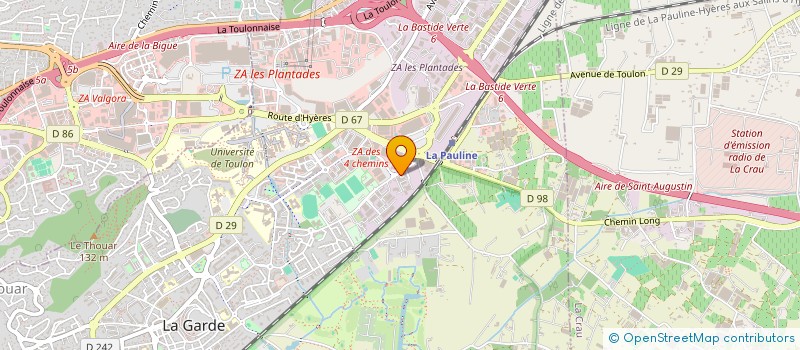 localisation de l'entreprise MIKADEF à LA GARDE