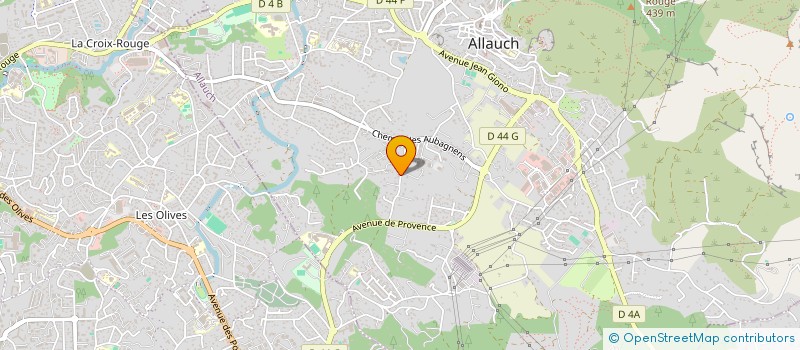 localisation de l'entreprise MIKADO à ALLAUCH