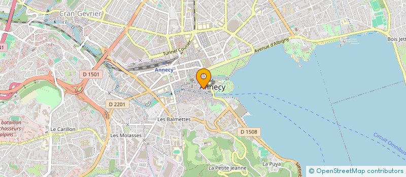 localisation de l'entreprise MIKADO à ANNECY