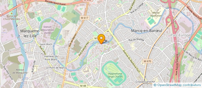 localisation de l'entreprise MIKADO à MARCQ-EN-BARŒUL