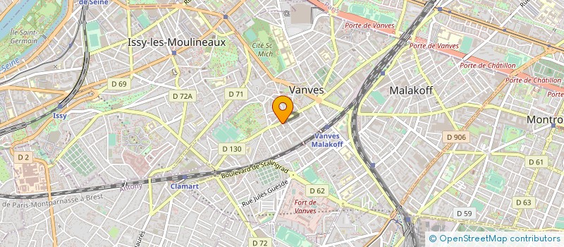 localisation de l'entreprise MIKADO à VANVES