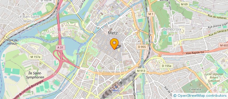 localisation de l'entreprise MIKADO à METZ
