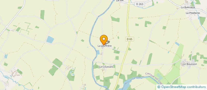 localisation de l'entreprise MIKADO  CORCOUE-SUR-LOGNE