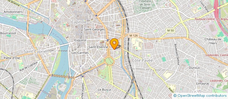 localisation de l'entreprise MIKADO AGENCEMENT INTERIEUR à TOULOUSE