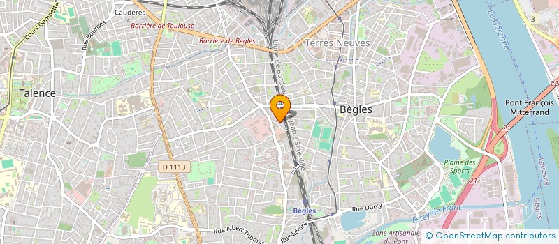 localisation de l'entreprise MIKADO & CO à BEGLES
