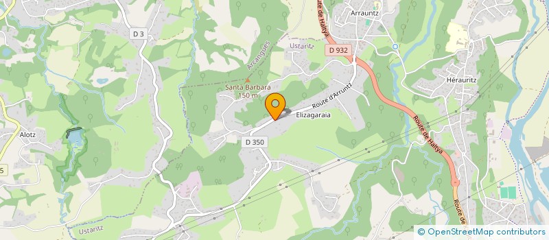 localisation de l'entreprise MIKAEL LEFEVRE à USTARITZ