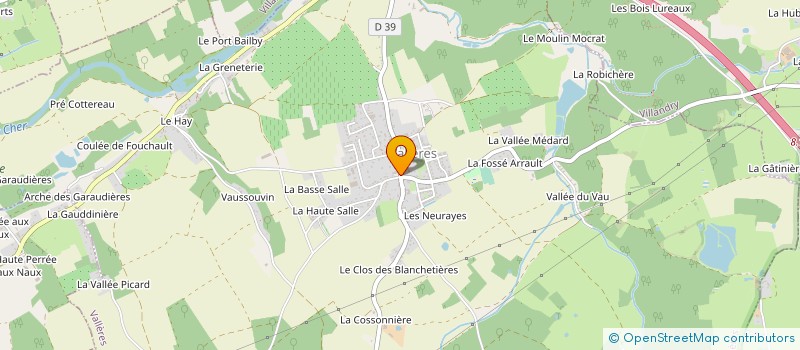 localisation de l'entreprise MIKAFE  VALLERES