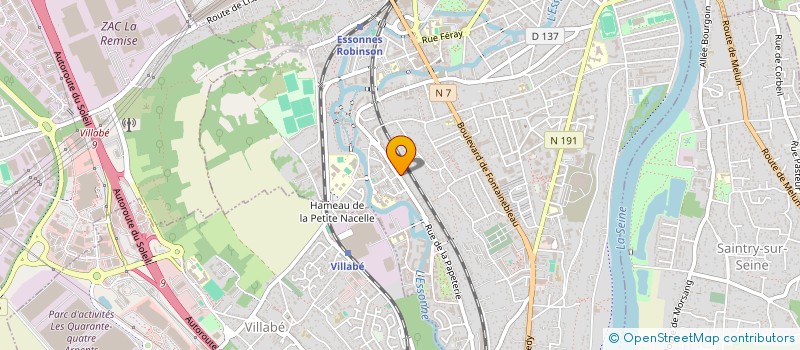 localisation de l'entreprise MIKAIL à CORBEIL-ESSONNES
