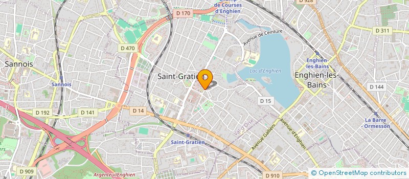 localisation de l'entreprise MIKAIL  SAINT-GRATIEN