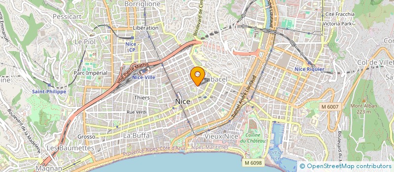 localisation de l'entreprise MIKALAN à NICE