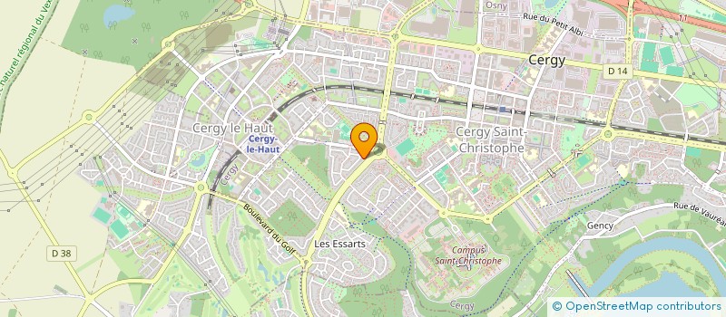 localisation de l'entreprise MIKAMIL  CERGY