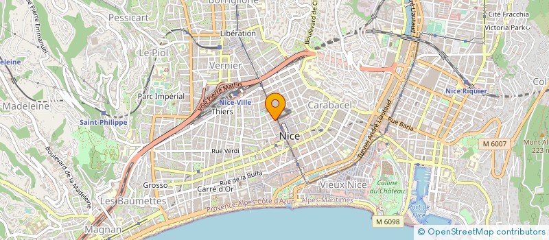 localisation de l'entreprise MIKANICE  NICE