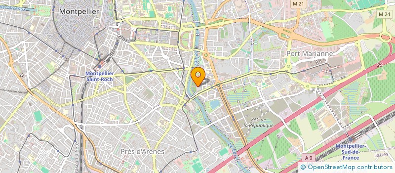 localisation de l'entreprise MIKARAMA à MONTPELLIER