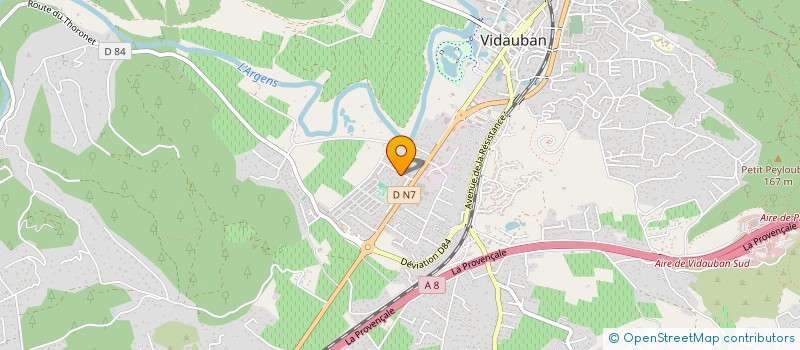 localisation de l'entreprise MIKARELIE  VIDAUBAN