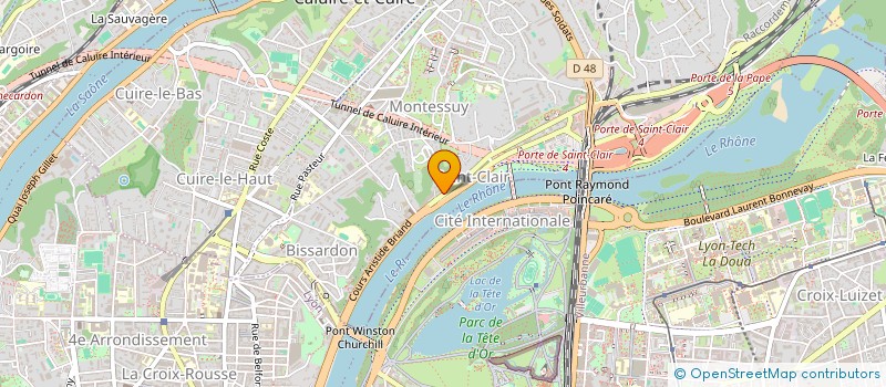 localisation de l'entreprise MIKATE BON GOUT  CALUIRE-ET-CUIRE