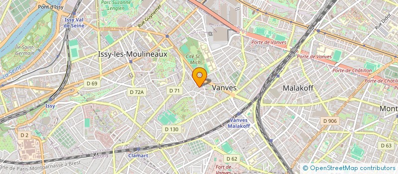 localisation de l'entreprise MIKBAT à VANVES