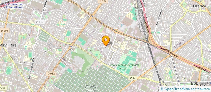 localisation de l'entreprise MIKE  BOBIGNY