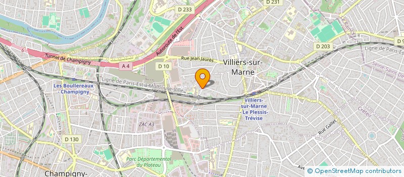 localisation de l'entreprise MIKE AIR  VILLIERS-SUR-MARNE