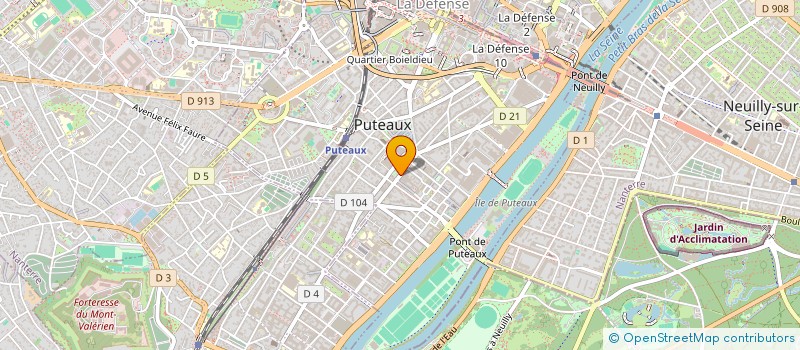 localisation de l'entreprise MIKE'ANGEL à PUTEAUX