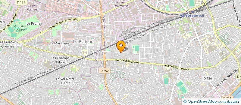 localisation de l'entreprise MIKE DRIVE VTC  ARGENTEUIL